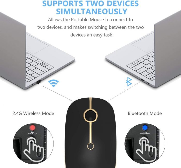 Jelly Comb Wireless Bluetooth Mouse - Image 7