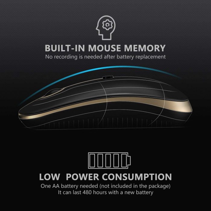 Jelly Comb Wireless Bluetooth Mouse - Image 6